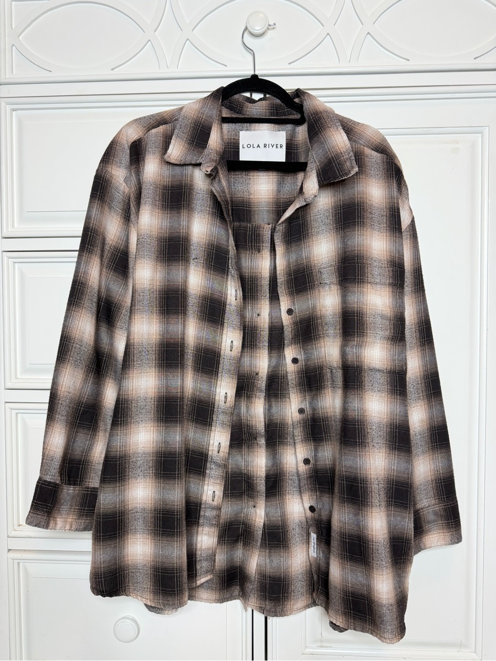 Lola River Plaid Button-Down Shirt – Women’s XL